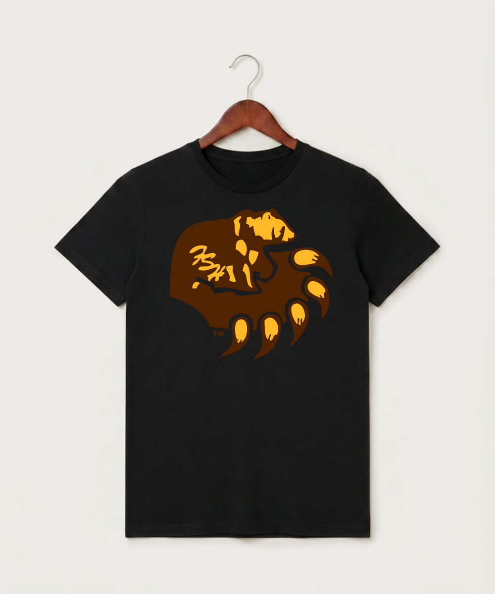 Fargo South High School Volleyball (Girls) - Black T-Shirt - Full Front
