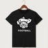 Polo HS Football general - Black T-Shirt - Full Front