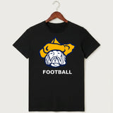 Polo HS Football general - Black T-Shirt - Full Front