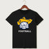 Polo HS Football general - Black T-Shirt - Full Front