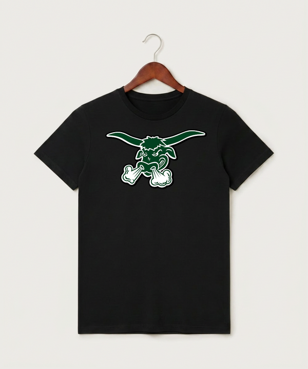 West Fargo High School Football (Boys) - Black T-Shirt - Full Front