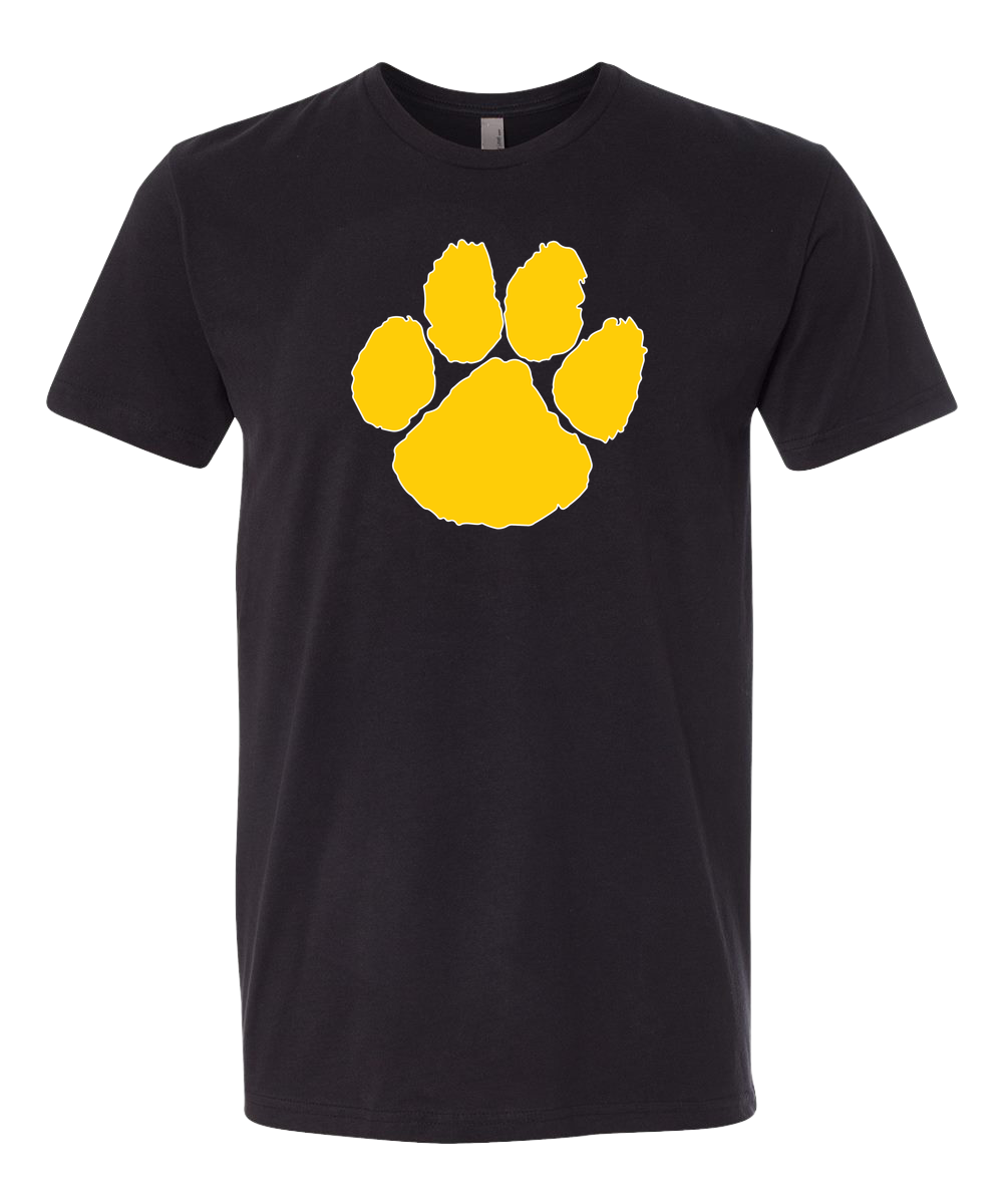 PEM Football - Black T-Shirt - Full Front