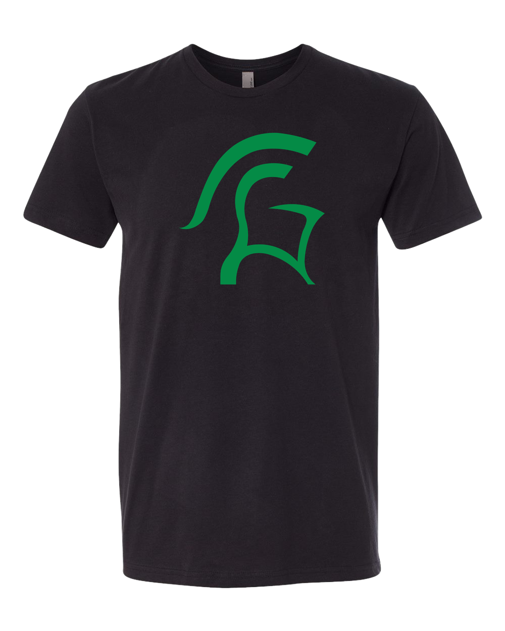 La Crescent-Hokah Football - Black T-Shirt - Full Front