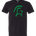 La Crescent-Hokah Football - Black T-Shirt - Full Front