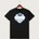Long Prairie Grey Eagle High School Volleyball (Girls) - Black T-Shirt - Full Front