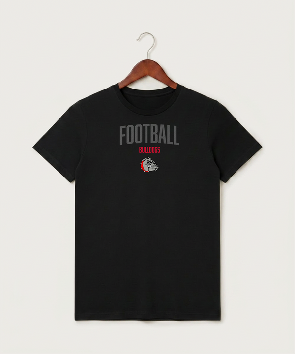 Otter Tail Central Football (Boys) - Black T-Shirt - Full Front
