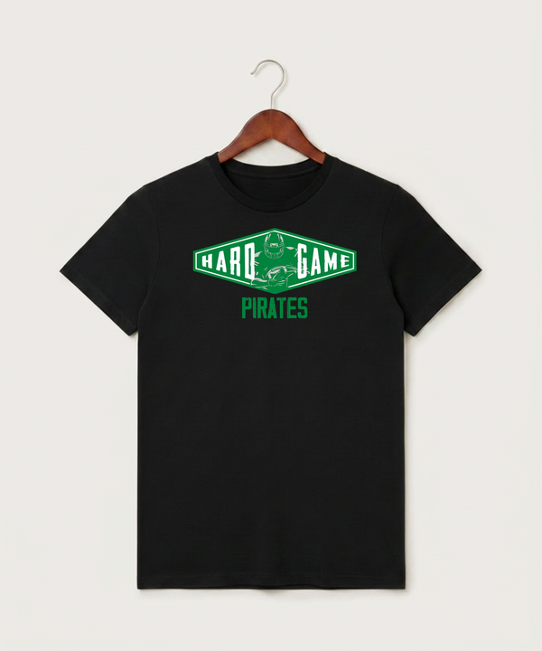 Verndale High School Football (Boys) - Black T-Shirt - Full Front