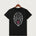 Crosby Ironton High School Football (Boys) - Black T-Shirt - Full Front