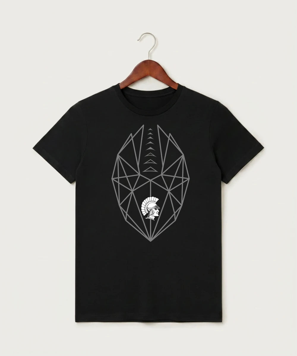 Wauwatosa West Football - Black T-Shirt - Full Front