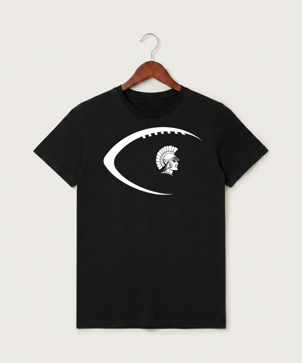 Wauwatosa West Football - Black T-Shirt - Full Front