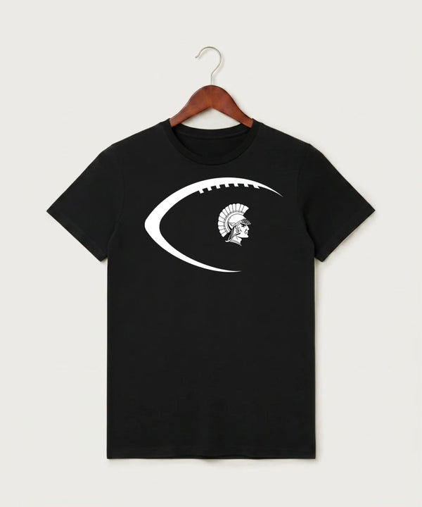 Wauwatosa West Football - Black T-Shirt - Full Front