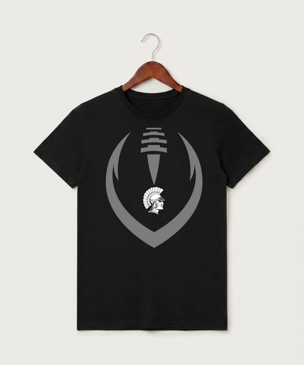 Wauwatosa West Football - Black T-Shirt - Full Front