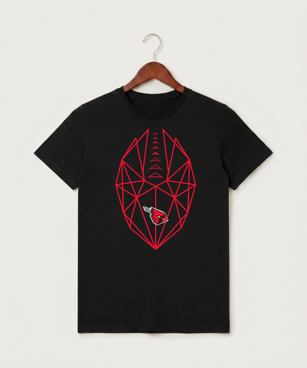 Forreston Football - Black T-Shirt - Full Front