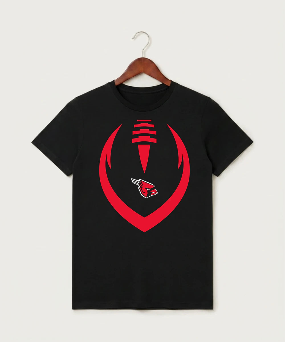 Forreston Football - Black T-Shirt - Full Front