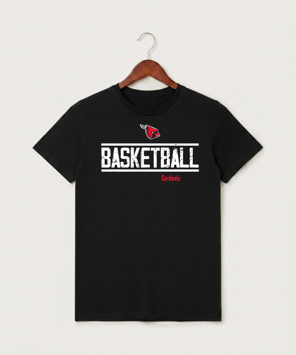 Forreston Basketball - Black T-Shirt - Full Front
