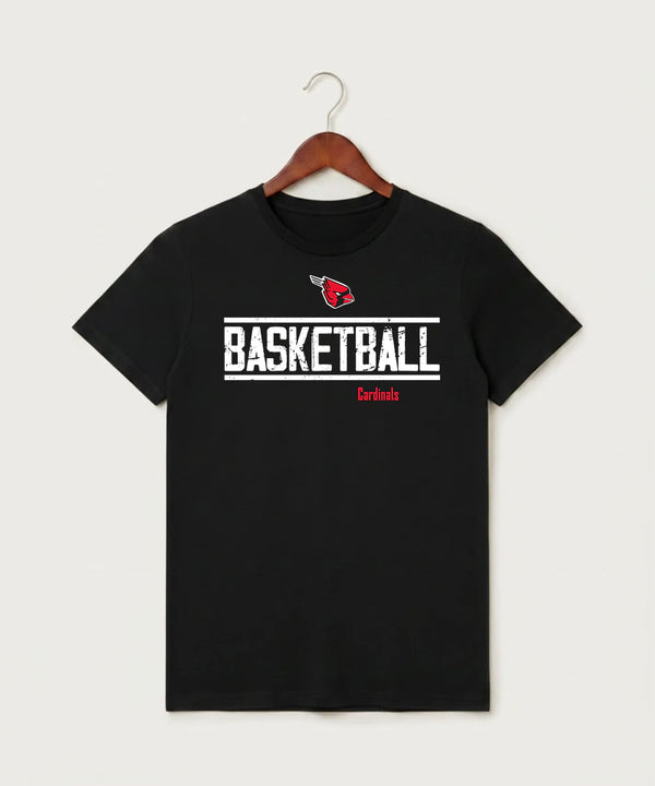 Forreston Basketball - Black T-Shirt - Full Front