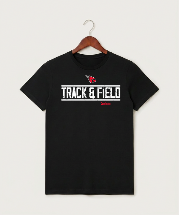 Forreston Track and Field - Black T-Shirt - Full Front