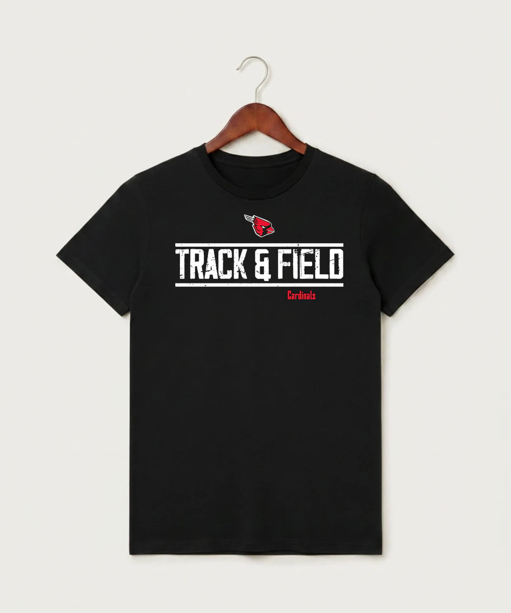 Forreston Track and Field - Black T-Shirt - Full Front