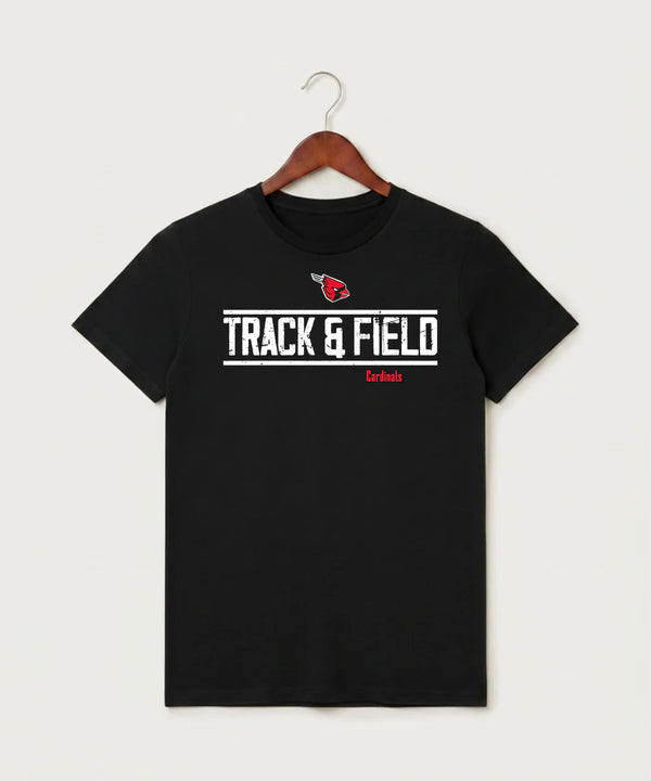 Forreston Track and Field - Black T-Shirt - Full Front