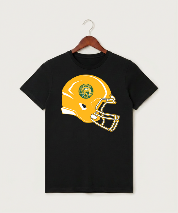 Rushford Peterson High School Football (Boys) - Black T-Shirt - Full Front