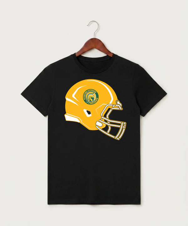 Rushford Peterson High School Football (Boys) - Black T-Shirt - Full Front