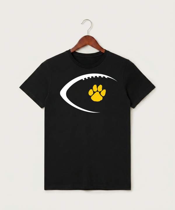 Plainview Elgin Millville H S Football (Boys) - Black T-Shirt - Full Front