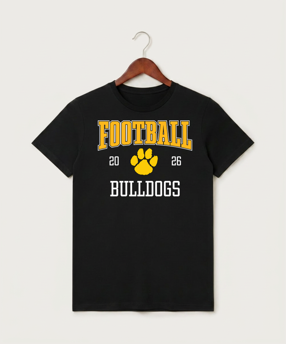 Plainview Elgin Millville H S Football (Boys) - Black T-Shirt - Full Front