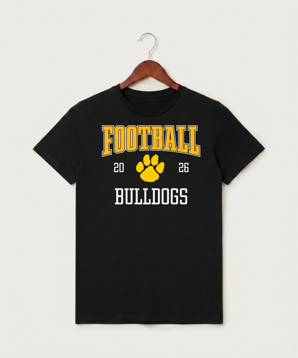 Plainview Elgin Millville H S Football (Boys) - Black T-Shirt - Full Front