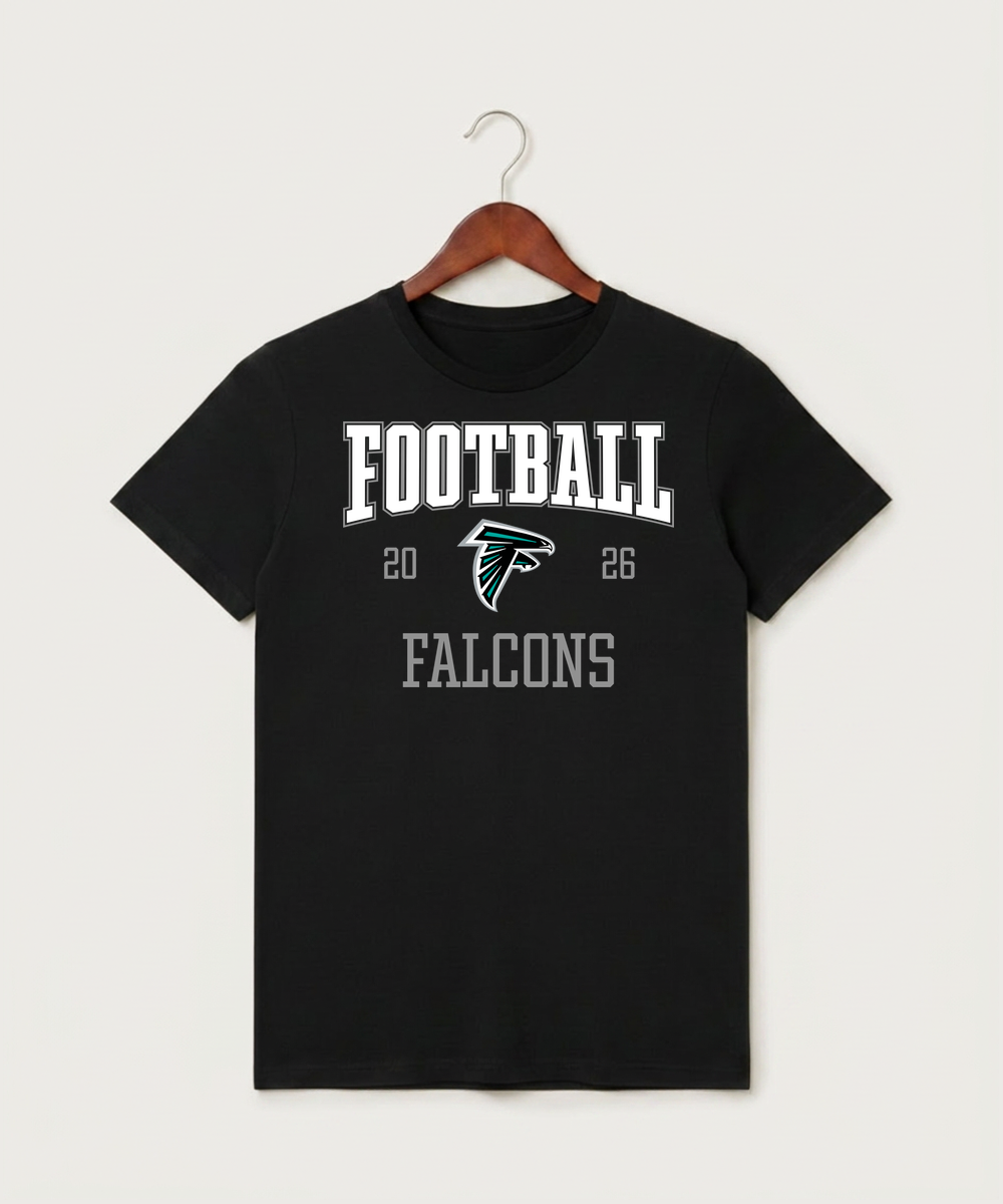 Fillmore Central High School Football (Boys) - Black T-Shirt - Full Front