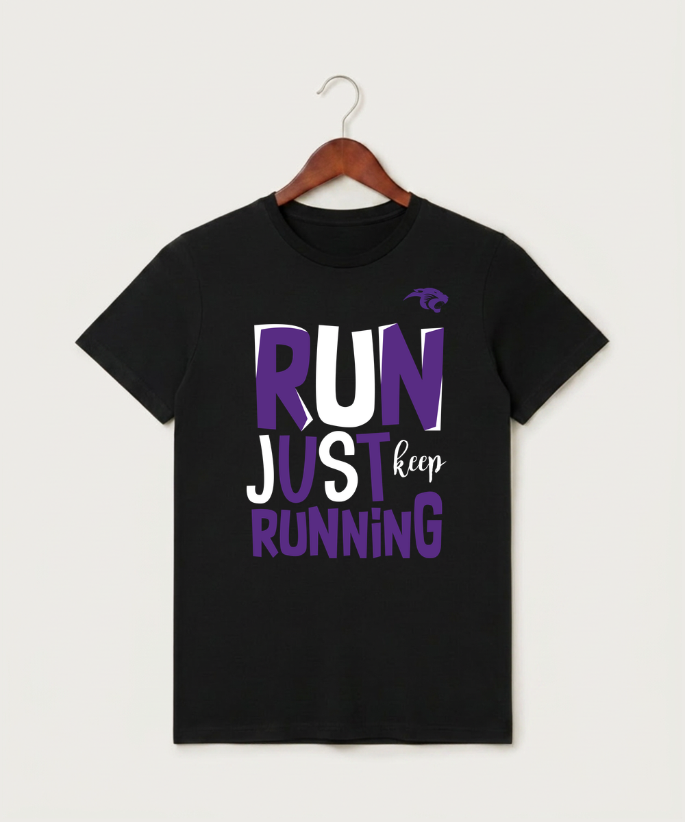 Glencoe Silver Lake High School Athletics - Black T-Shirt - Full Front