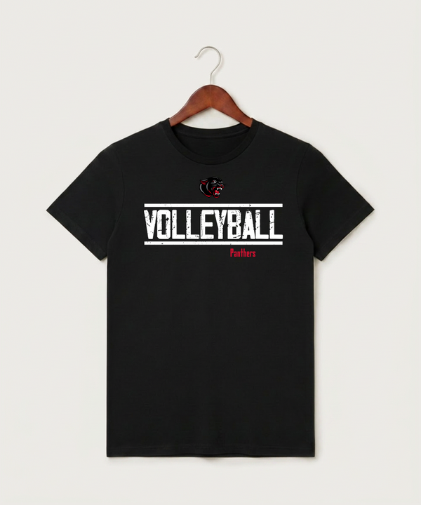 Tracy-Milroy-Balaton High School Volleyball (Girls) - Black T-Shirt - Full Front