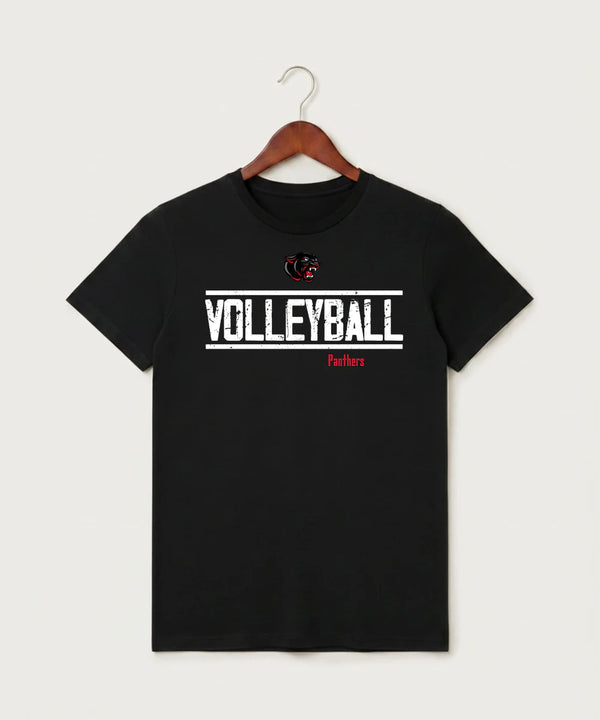 Tracy-Milroy-Balaton High School Volleyball (Girls) - Black T-Shirt - Full Front
