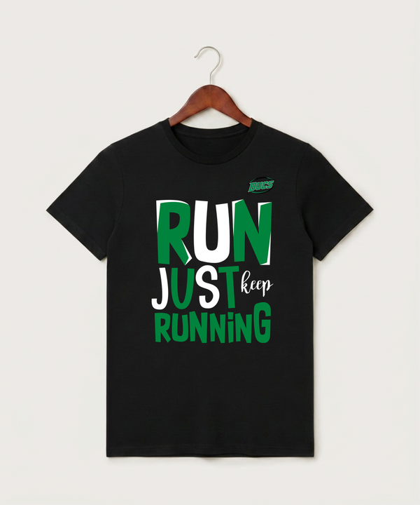 Waterville-Elysian-Morristown High School Football (Boys) - Black T-Shirt - Full Front
