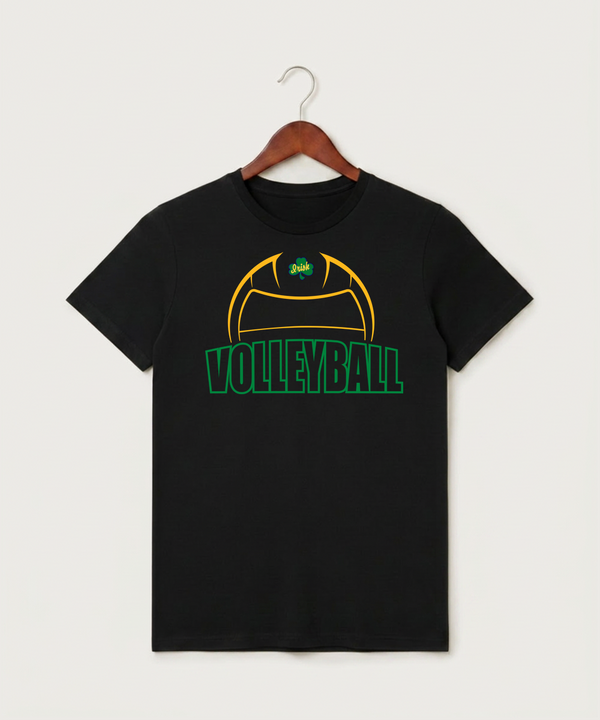 Rosemount High School Volleyball (Girls) - Black T-Shirt - Full Front
