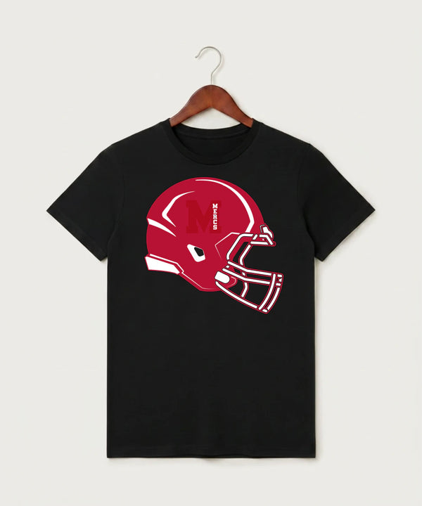 Mcgregor High School Football (Boys) - Black T-Shirt - Full Front