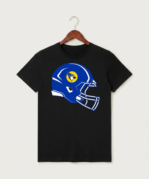 Waseca High School Football (Boys) - Black T-Shirt - Full Front