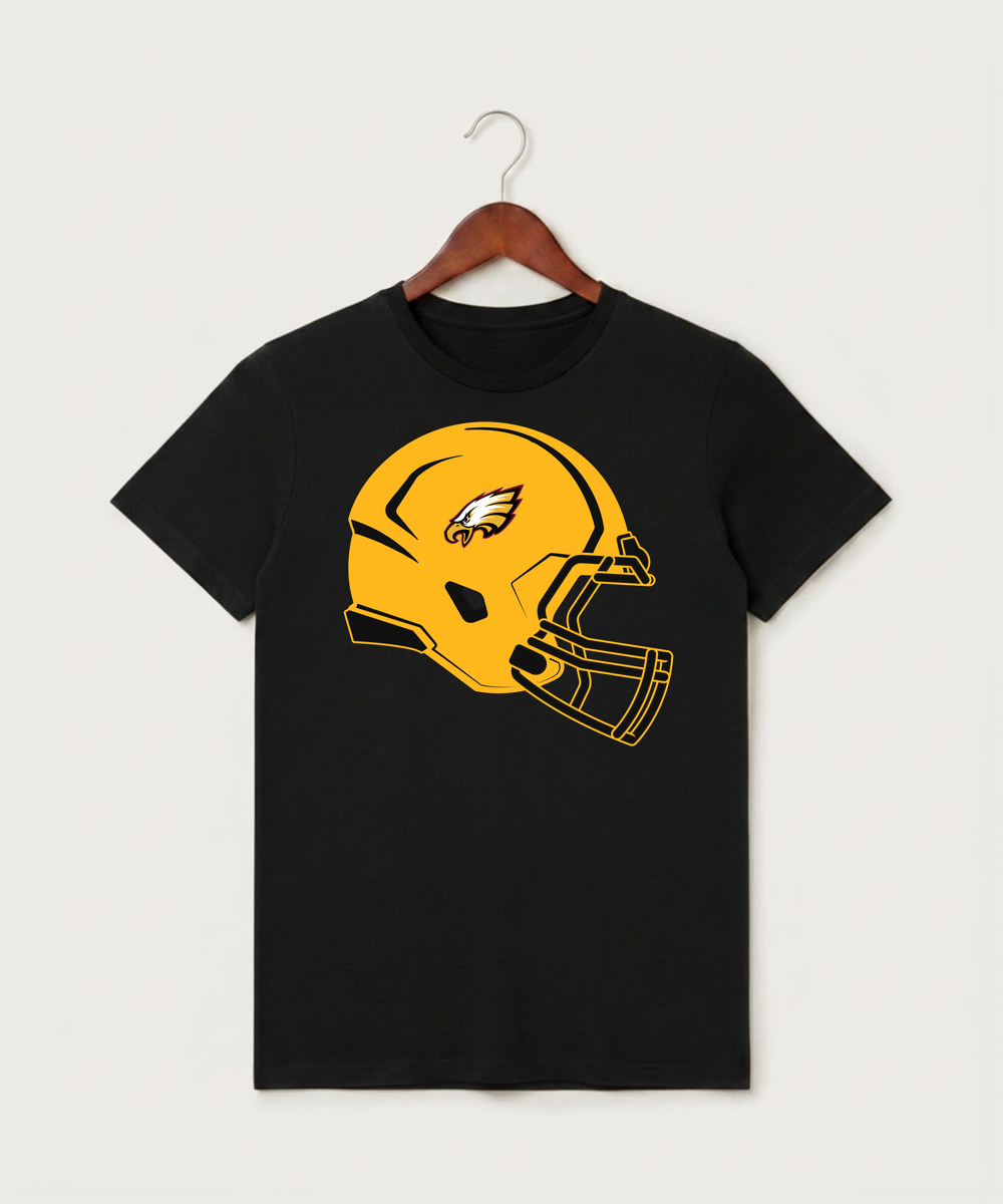 Dover-Eyota High School Football (Boys) - Black T-Shirt - Full Front