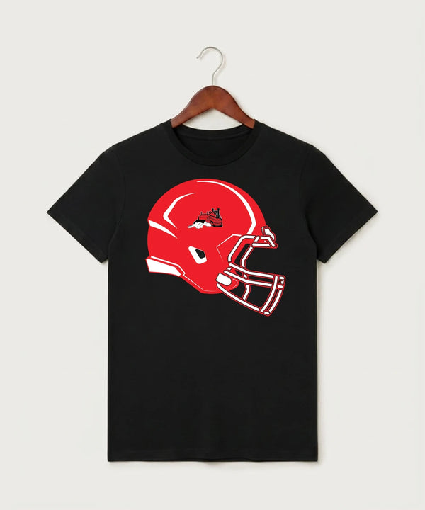 Fulton High School Football (Boys) - Black T-Shirt - Full Front