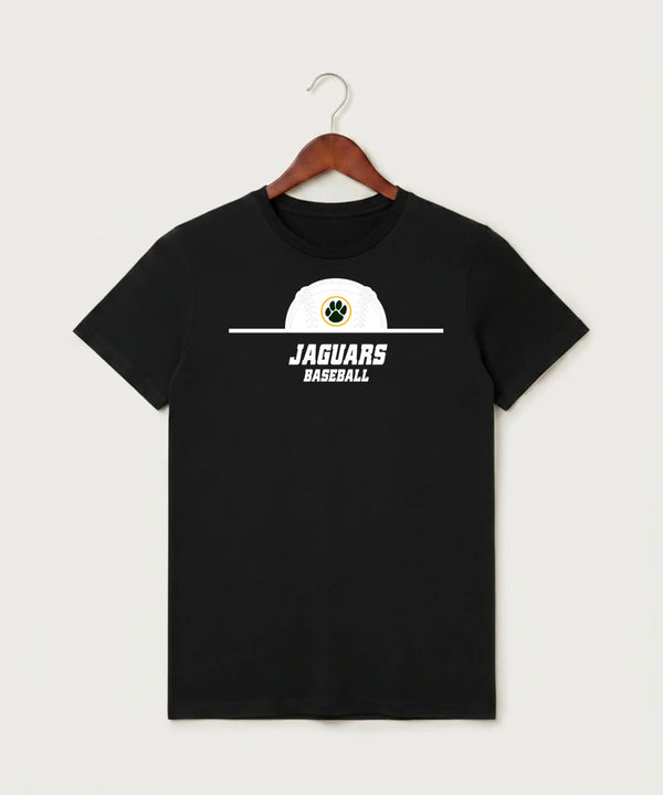 Ashwaubenon High School Baseball (Boys) - Black T-Shirt - Full Front