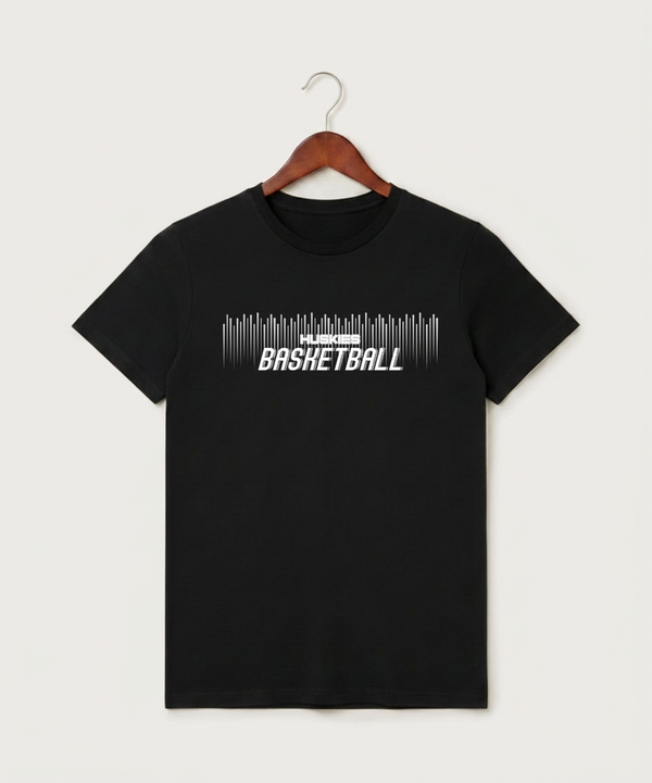 Albany High School Basketball (Boys) - Black T-Shirt - Full Front