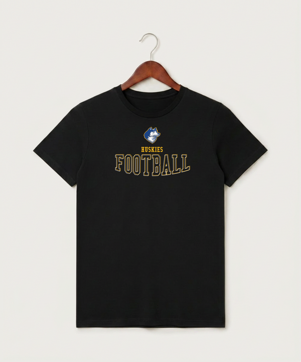 Bigfork Senior High School Football (Boys) - Black T-Shirt - Full Front