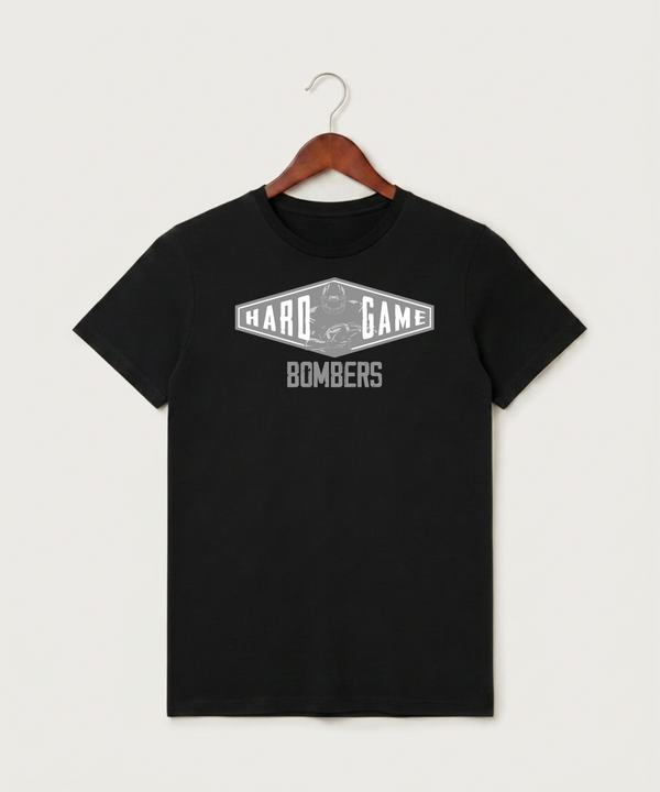 Braham Area High School Football (Boys) - Black T-Shirt - Full Front