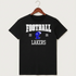 Lakeview High School Football (Boys) - Black T-Shirt - Full Front