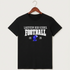 Lakeview High School Football (Boys) - Black T-Shirt - Full Front