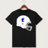 Lakeview High School Football (Boys) - Black T-Shirt - Full Front