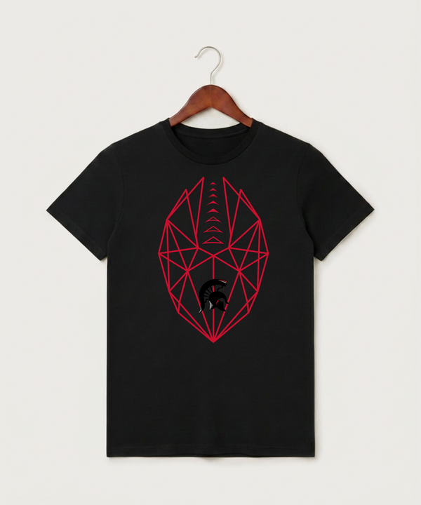 Bold High School Football (Boys) - Black T-Shirt - Full Front