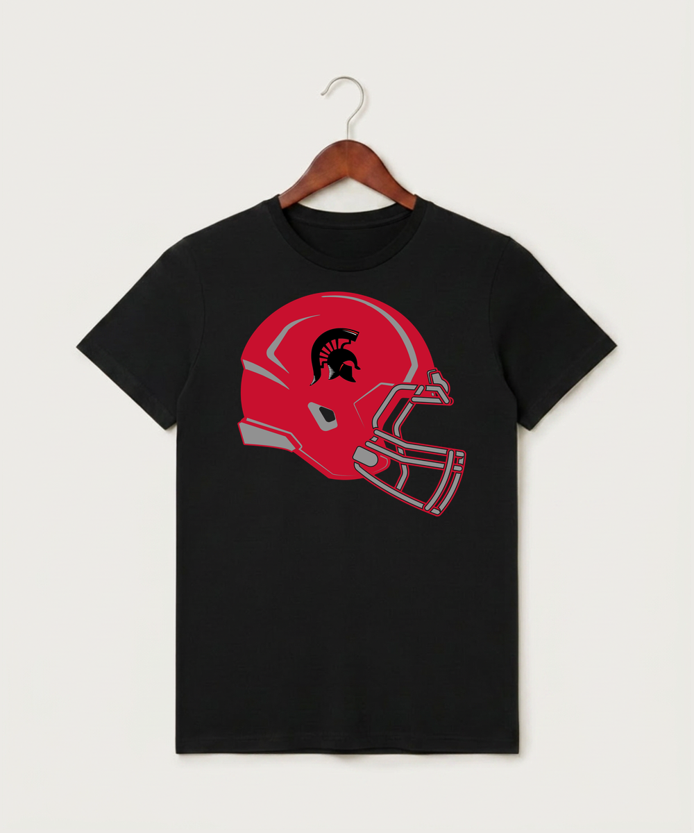 Bold High School Football (Boys) - Black T-Shirt - Full Front