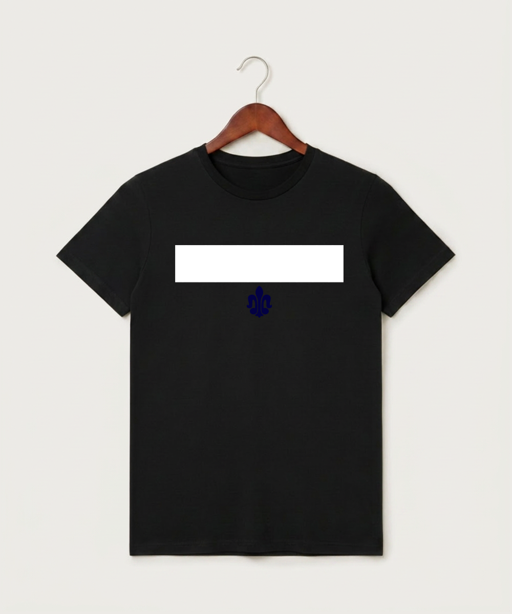 Saint Peter High School Athletics - Black T-Shirt - Full Front