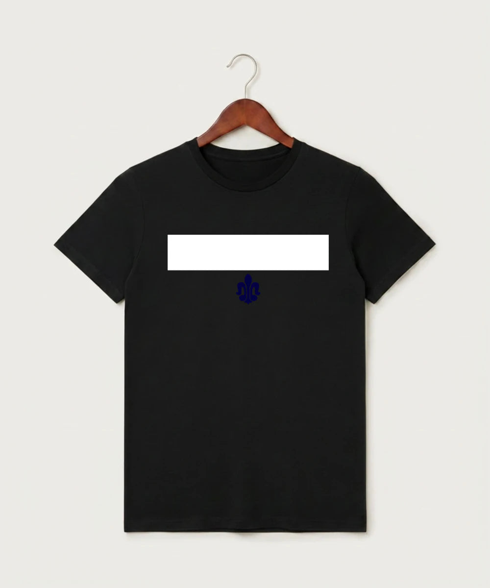Saint Peter High School Athletics - Black T-Shirt - Full Front