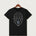 Martin County West High School Football (Boys) - Black T-Shirt - Full Front